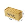 Iron Storage Box Retro Industrial Style Metal Miniature Container Model Decorative Storage Box Creative Model Display Piece
