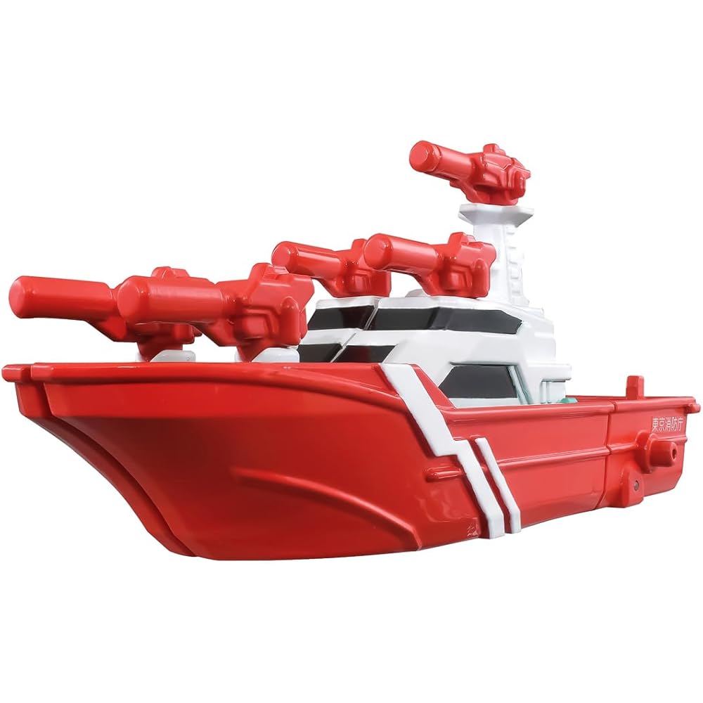 Takara Tomy Tomica Job Labor Fire Unite Vehicle Fireboat Toy Miniature Car for Ages 3 and Up