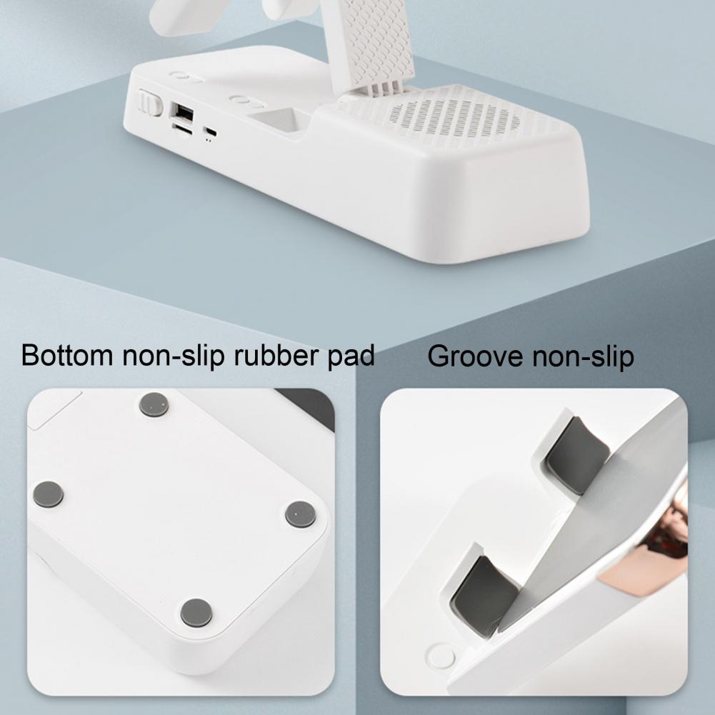 Universal Phone Bracket Stand Speaker ABS Phone Tablet Bluetooth Mount TF/Micro SD Card Playback Phone Holder