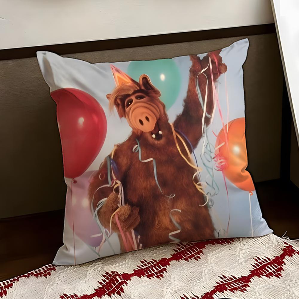 Movie AALF Cushion Cover Reversible Soft Durable Pillow Cover Home  Car MultiScene Use for Daily Comfort