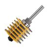 1pc 8/12.7mm Shank Brand New 2 Teeth Adjustable Finger Joint Router Bit Tenon Cutter Industrial Grade for Wood Tool