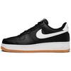 Air Force 1 Low '07 Черно-белый с резиновой подошвой CI0057-002