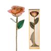 Pink White 24k Gift Gold Rose Forever Long Stem Dipped Rose Handcrafted Gift