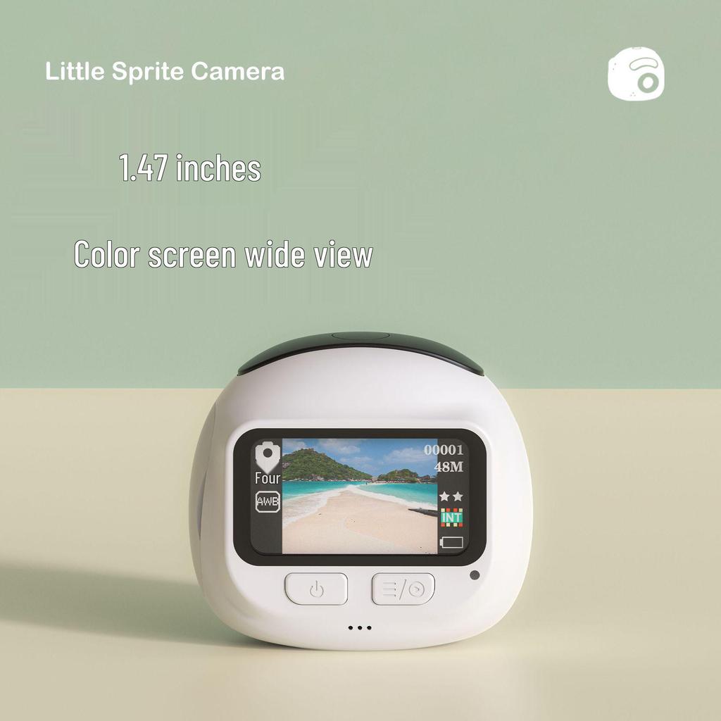 Трансграничная влог-камера для студентов и детей - Каваи Маленький Эльф HD