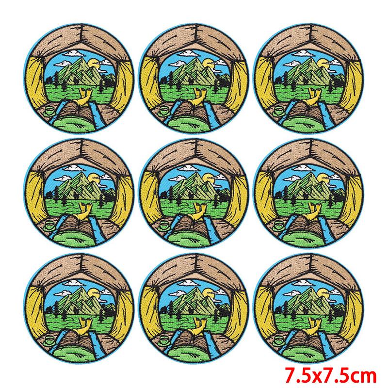 10 шт./лот, оптовая продажа, вышивка, железные нашивки для одежды, нашивки для одежды, куртки, декор, аппликация, принадлежности для шитья