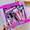 Игрушки для девочек в парикмахерскую, розовые, подарочные, игровой домик, ролевые игры, парикмахерская, игрушки для волос, 1 набор