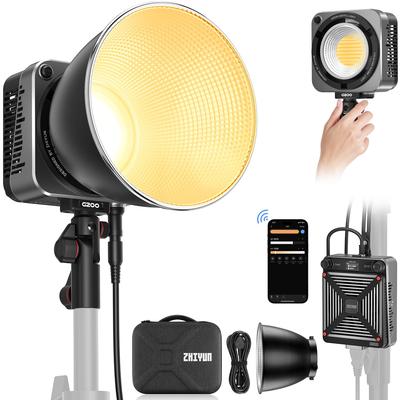 Флагманский ZHIYUN MOLUS G200 COB Фотография 200 Вт Видео Компактный Байонет Bowens [Официальный магазин] Свет, Двухцветный свет, 2700K-6500K, Сверхлегкий