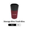 phngj8 Suede Car Trash Bin Storage Box Waterproof Trash Can For Alfa Romeo 159 Giulietta Giulia 147 Mito 156 159 166 GT Stelvio
