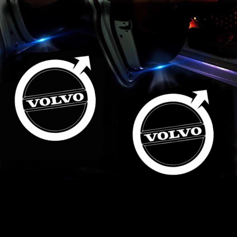 Светодиодные проекторы логотипа на дверь автомобиля, приветственные огни для Volvo XC40 XC60 XC90 V40 V60 S60 V50 V90 S80 C40 V70 XC70 C30 C70 Rdesign