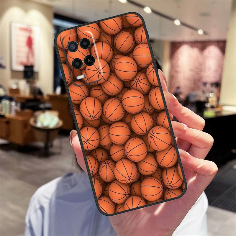 Чехол для баскетбольного мяча для Oppo A94 A74 A54 A18 A38 A58 A78 A98 A40 A60 A80 A16 A76 A96 A15 A17 A77 A57S