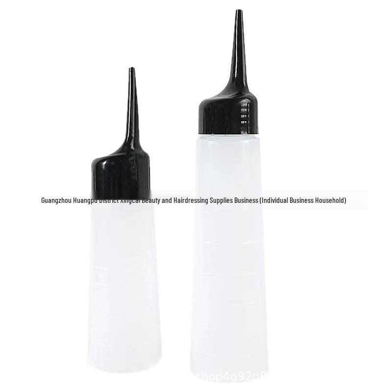 Пластиковый кувшин для мытья головы с мерной наклонной горловиной - Пустая бутылка-распылитель и для мытья для салонного использования