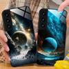 Чехол для мобильного телефона Universe Star Starry для Samsung Galaxy A56 55 54 53 52 51 36 35 34 23 16 15 5G Стеклянный Цветной Чехол Роскошный