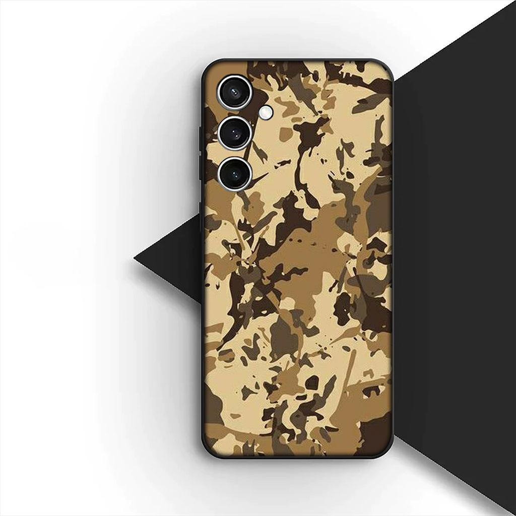 Cover Camo Military Pattern Army Camouflage for Samsung Galaxy S22 S21 S20 Fe Ultra S9 Plus + A13 A22 M21 M31 M55 M15 Phone Case