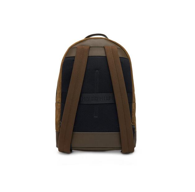 Tommy Hilfiger Рюкзак Th Casual Suede Backpack AM0AM13229 Зеленый