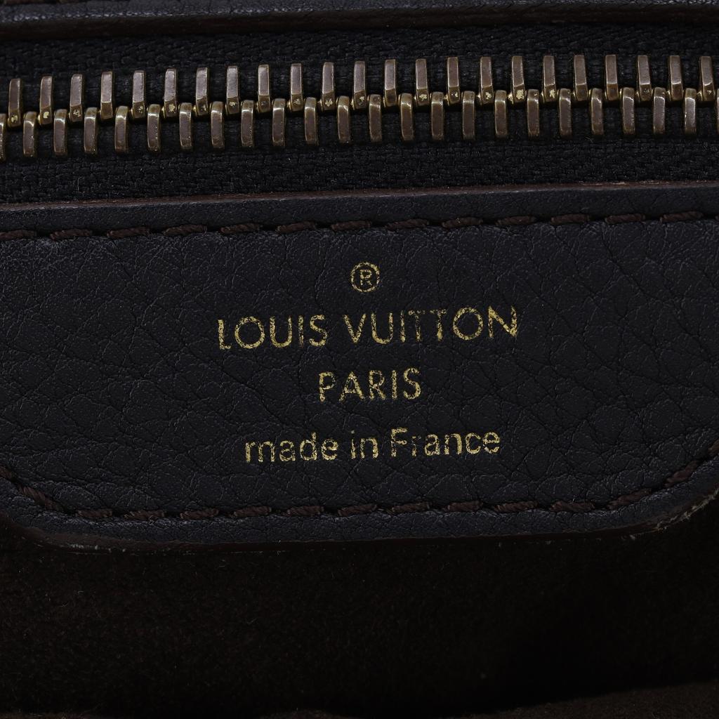 LOUIS VUITTON Mahina L Tote Bag M95765 Noir black Monogram Mahina Women Used