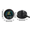 DC7-100V Digital Voltmeter Indicator 12V 24V 36V 48V 72V Waterproof Voltage Tester Battery Capacity Indicator for Car Motorcycle