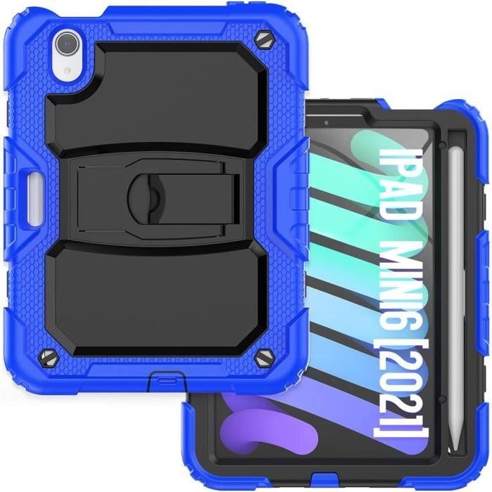 YEQIU Étui pour iPad Mini 6e génération avec support pliable invisible