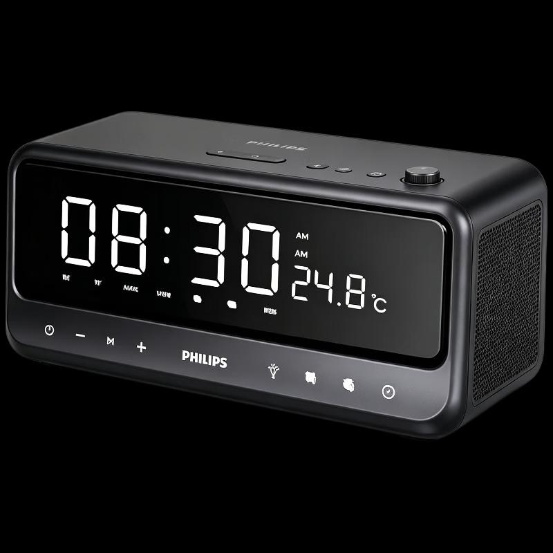 Philips Bluetooth-колонка TAS3609 с будильником и зеркальным дисплеем (Китайская версия)