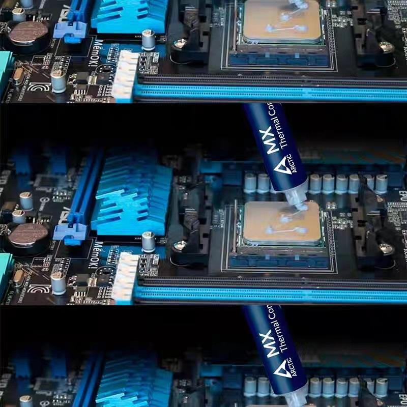 Термопаста MX4 для процессора MX-4 4г 8.5Вт/М-К Для CPU GPU Принтера Радиатора Охлаждения Охладителя Термопаста Состав Силикон