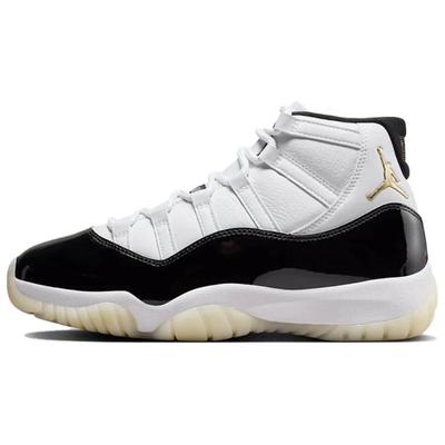 Кроссовки унисекс Air 11 Retro Gratitude / Defining Moments Белый Черный Металлик-Золото CT8012-170