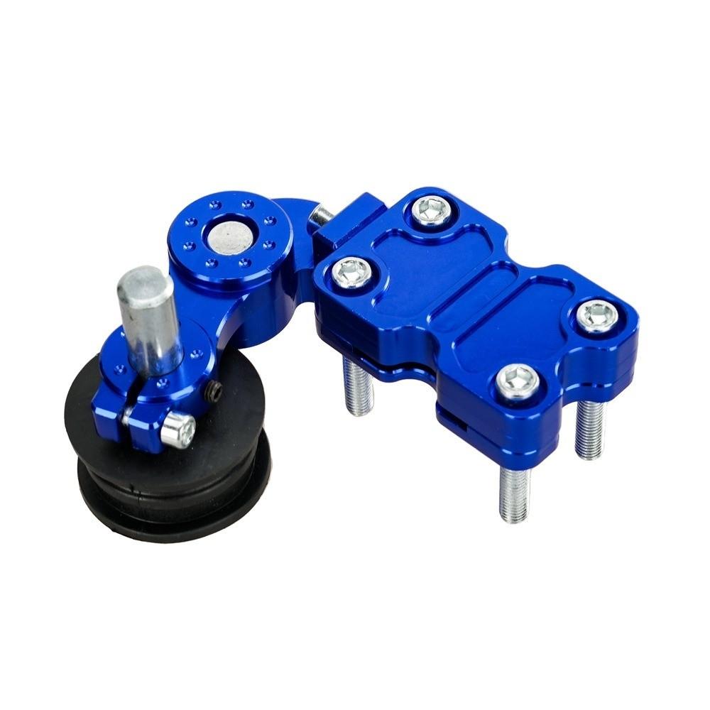 Aluminum Alloy Motorcycle Chain Adjuster Motorbike Roller Tightener Motorcycle Parts Modification