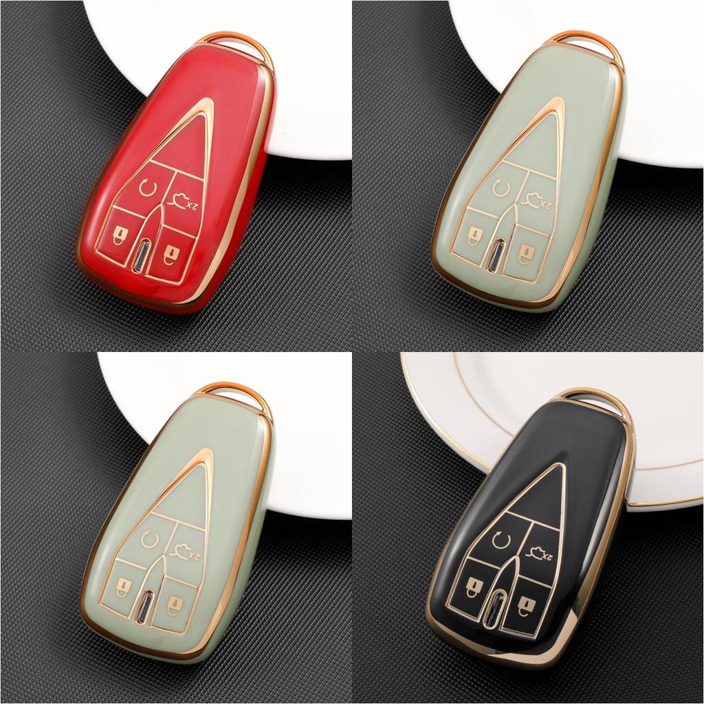 3/4/5 Кнопок Пномпень Чехол для ключа-пульта автомобиля Ракушка Брелок Защитная сумка Держатель для Changan CS35 Plus CS55 Plus CS75 Plus 2019 2020