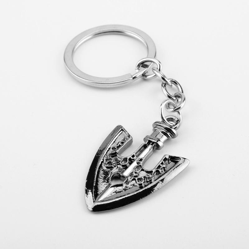 Jojos Bizarre Adventure Necklace Men Arrow Killer Queen Cosplay Keychain