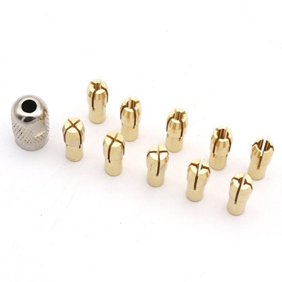 Hard Drill Collets Hard Wear Resistance Set 16mm Mini Twist Drill Chuck Set