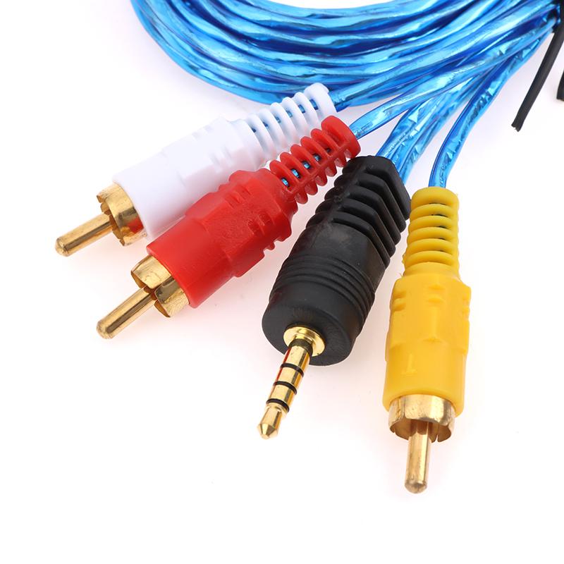 Аудио Звук AV Кабель 2In1/3In1/3In3 1.5Mm Set-top Box Разъем Телефон Компьютер Усилитель мощности Акустическая Коробка Соединительная Линия