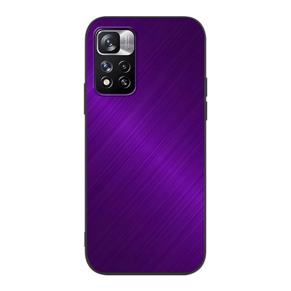 Металлическая текстура Роскошный чехол для Xiaomi Redmi Note 11 10S 8T 10 12 Pro Plus 11T 8 9 11E 11S 5 Pro 9S 7 Мягкий ТПУ Черный чехол для телефона