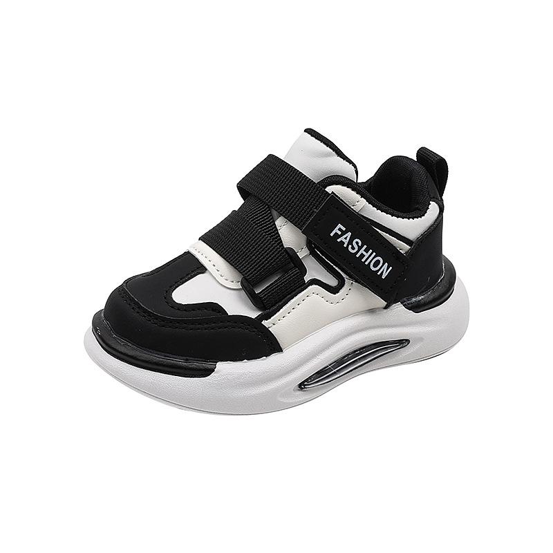 Детская обувь Кожаные кроссовки 2025 Новая осень Мальчики Девочки Повседневная обувь Детская Противоскользящая Обувь для бега Легкая Обувь для скейтборда