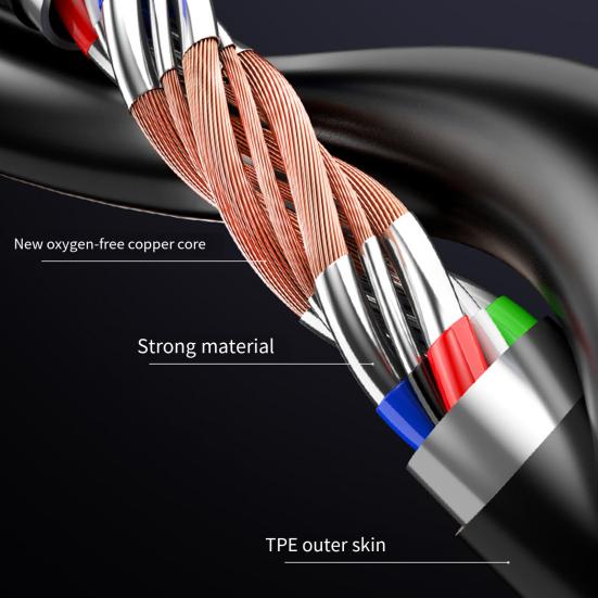 Проводные наушники Hi-Fi качество звука внутриканальная гарнитура с разъемом 3,5 мм Проводные наушники с микрофоном для музыкальных звонков и занятий спортом