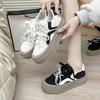 Осень 2024 года новые низкие повседневные кроссовки для сноубординга тренд уличная стрельба универсальные студенческие спортивные белые туфли