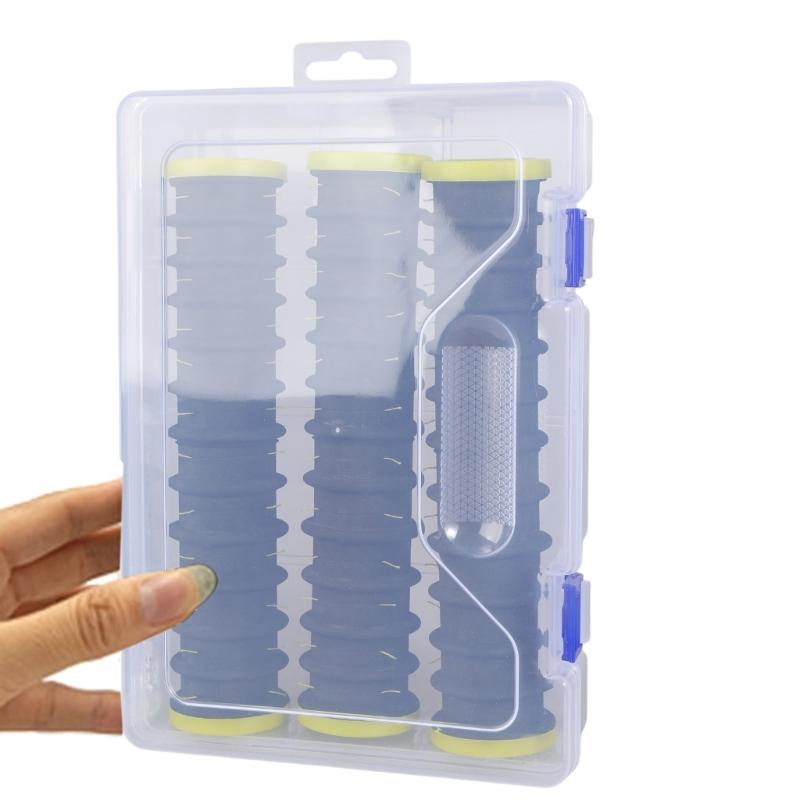 Fishing Line Storage Holder Organizers Fishing Line Spooler Winder, Fishing Line Hook Leader Keeper with Riggings Spools