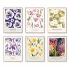 Colourful Botanical Spring Flowers Posters and Prints Canvas Printing Modern Wall Art Picture for Living Room Home Decoration