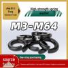 Черненая пружинная шайба высокой прочности M3-M64 GB93