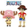 One Giant Piece Building Blocks Puzzle Toy Luffy Chopper Anime Abs Material