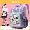 Trendy And Fashionable Lightweight Nylon Backpack For School Kids With Adorable Cartoon Design