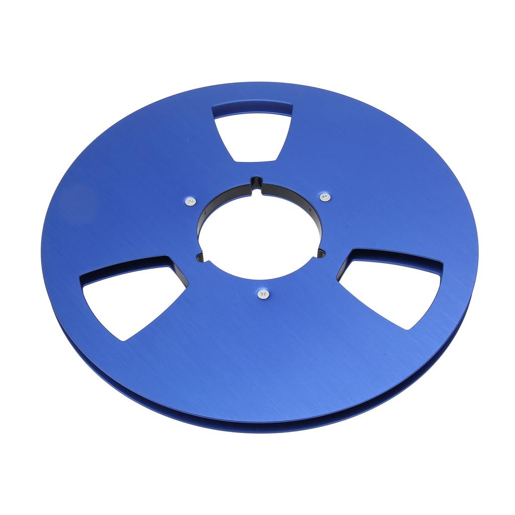 1 4 10.5 Inch Empty Takeup Reel 3 Hole Aluminum Alloy Universal Opening Machine Part Sound Tape Takeup Reel for Pioneer