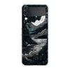 Пейзажная живопись Жесткий чехол из поликарбоната для телефона Samsung Galaxy Z Flip 5 4 3 Прозрачная крышка для Galaxy Z Flip 6 Складной Ударопрочный