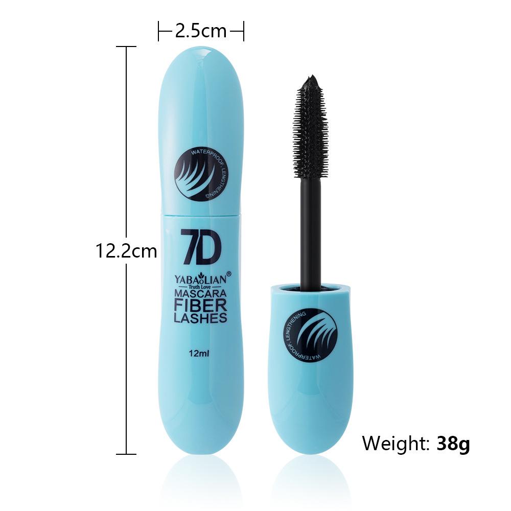 7D Mascara Водостойкая, устойчивая к поту и не размазывающаяся тушь для ресниц Slender Curly Primer