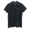 RALPH LAUREN GOLF Short Sleeve Polo Shirt M Black Naigai Kanokoji Women Used
