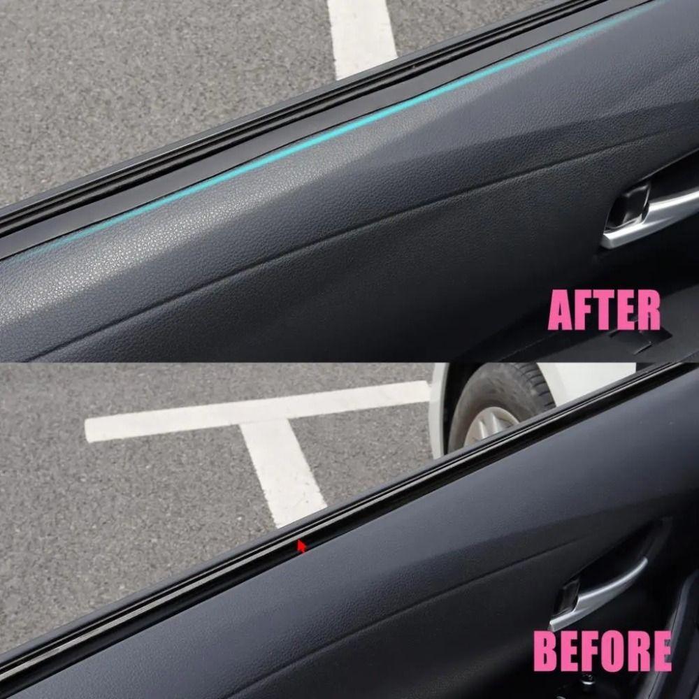 7-Shape Car Window Seal Strip Waterproof Car Side Window Gap Filler Sealing Strips  Door Trunk Car