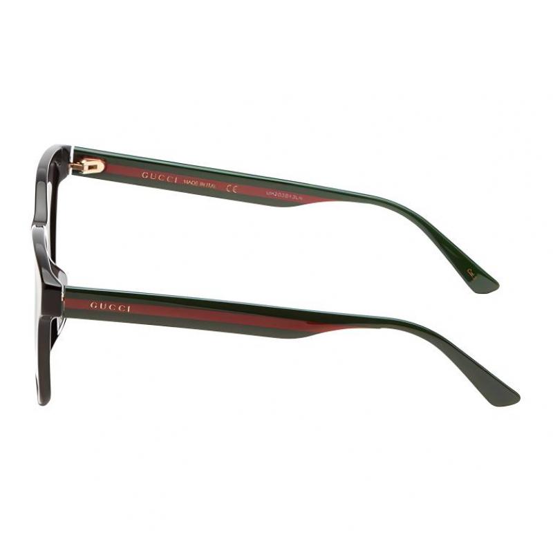 GUCCI Trendy Sunglasses Plate Frame Square Sunglasses Unisex Couple Style