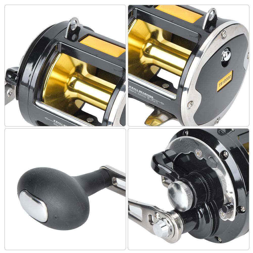 Портативная цельнометаллическая лодка железная пластина троллинг морская рыболовная катушка леска снасти