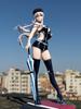 Оригинальный Подарок Серии Azur Lane+ Флюгер Энтерпрайз 18 22,2 см Модель Игровой Мерч Украшение Коллекционный В наличии Подарок