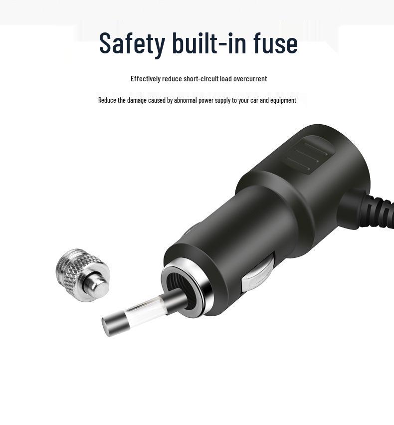 Multifunctional 4-Port Car Charger with QC3.0, USB, and PD Fast Charging (12V/24V Universal)