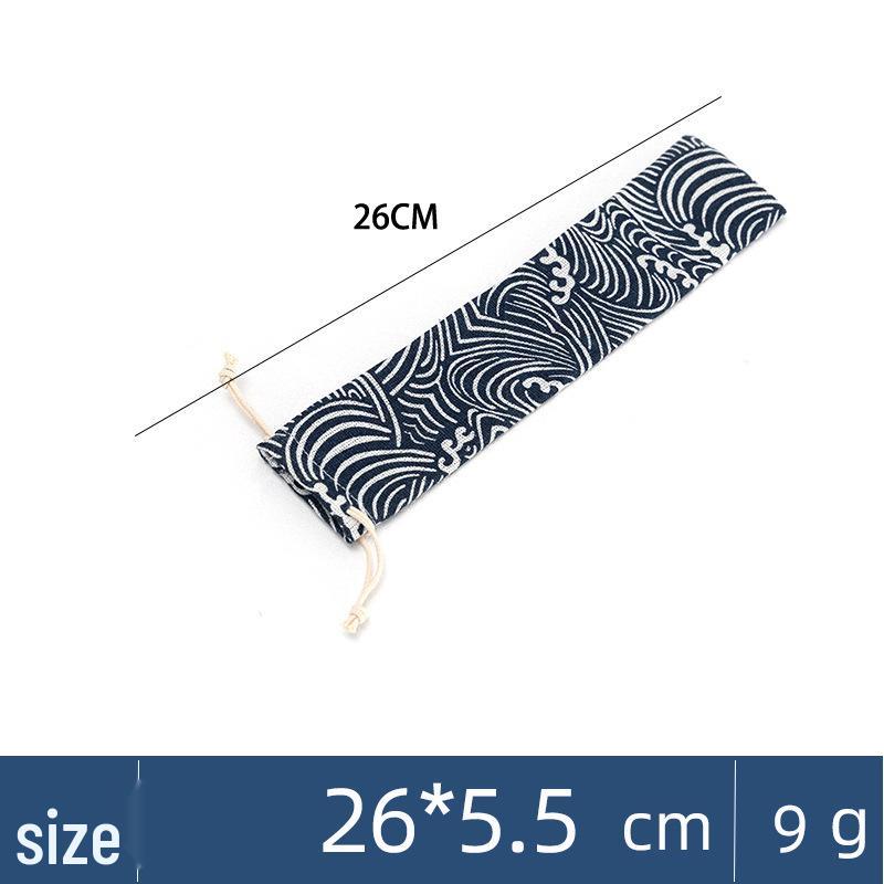 Camphorwood Three-Piece Cutlery Set: Chopsticks, Fork, and Spoon, Solid Wood, Portable and Individual Use.