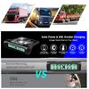 Солнечная зарядка через USB TPMS автомобильный датчик давления в шинах цифровой дисплей 4 внешних датчика водонепроницаемый датчик давления в шинах предупреждение о температуре