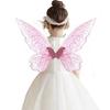 Colorful Princess Butterfly Wing Sparkle Cosplay Wings Butterfly Fairy Wings  Halloween Party